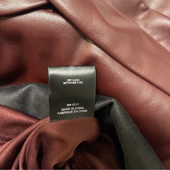 One33 Social Faux Leather Twist Dress - Picture 16 of 16